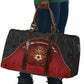 Egypt Football Travel Bag Tribal Eagle With Ancient Egyptian Patterns