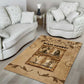 Black Cowboy Area Rug African American Black History Western Grunge - African Pride