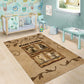 Black Cowboy Area Rug African American Black History Western Grunge - African Pride