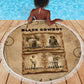 Black Cowboy Beach Blanket African American Black History Western Grunge - African Pride