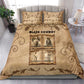 Black Cowboy Bedding Set African American Black History Western Grunge - African Pride