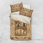 Black Cowboy Bedding Set African American Black History Western Grunge - African Pride