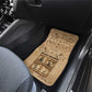 Black Cowboy Car Mats African American Black History Western Grunge - African Pride