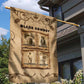 Black Cowboy Garden Flag African American Black History Western Grunge - African Pride