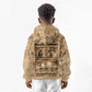 Black Cowboy Kid Hoodie African American Black History Western Grunge - African Pride