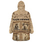 Black Cowboy Kid Wearable Blanket Hoodie African American Black History Western Grunge - African Pride