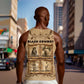 Black Cowboy Men Tank Top African American Black History Western Grunge - African Pride