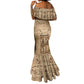 Black Cowboy Mermaid Dress African American Black History Western Grunge - African Pride