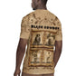 Black Cowboy Rugby Jersey African American Black History Western Grunge - African Pride
