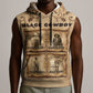 Black Cowboy Sleeveless Hoodie African American Black History Western Grunge - African Pride
