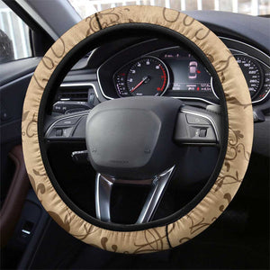 Black Cowboy Steering Wheel Cover African American Black History Western Grunge - African Pride