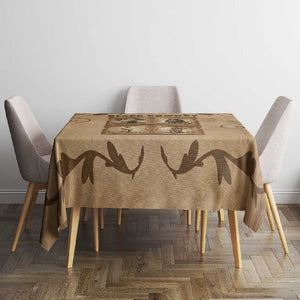 Black Cowboy Tablecloth African American Black History Western Grunge - African Pride