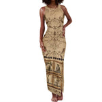 Black Cowboy Tank Maxi Dress African American Black History Western Grunge - African Pride