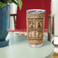 Black Cowboy Tumbler Cup African American Black History Western Grunge - African Pride