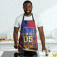 Custom Afro-Haitians Football Apron Haitian Palm Tree Unique Style
