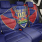Custom Afro-Haitians Football Back Car Seat Cover Haitian Palm Tree Unique Style