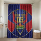 Custom Afro-Haitians Football Bathroom Set Haitian Palm Tree Unique Style