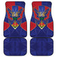 Custom Afro-Haitians Football Car Mats Haitian Palm Tree Unique Style