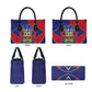 Custom Afro-Haitians Football Leather Bag Haitian Palm Tree Unique Style