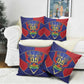 Custom Afro-Haitians Football Pillow Cover Haitian Palm Tree Unique Style
