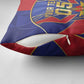 Custom Afro-Haitians Football Pillow Cover Haitian Palm Tree Unique Style