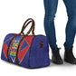 Custom Afro-Haitians Football Travel Bag Haitian Palm Tree Unique Style