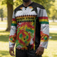 Custom Ghana Football Hockey Jersey African Pride Flag Colors Flame