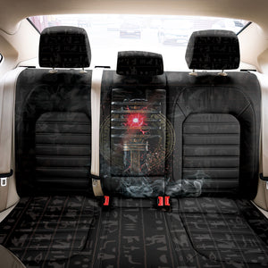 Egypt Djed Back Car Seat Cover Glow Smoky Dark Style