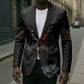 Egypt Djed Blazer Glow Smoky Dark Style