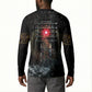 Egypt Djed Button Sweatshirt Glow Smoky Dark Style