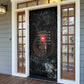 Egypt Djed Door Cover Glow Smoky Dark Style