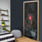 Egypt Djed Door Cover Glow Smoky Dark Style
