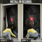 Egypt Djed Door Cover Glow Smoky Dark Style