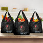 Egypt Djed Grocery Bag Glow Smoky Dark Style