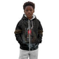 Egypt Djed Kid Hoodie Glow Smoky Dark Style