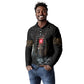 Egypt Djed Long Sleeve Polo Shirt Glow Smoky Dark Style