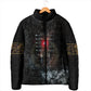 Egypt Djed Padded Jacket Glow Smoky Dark Style