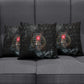 Egypt Djed Pillow Cover Glow Smoky Dark Style