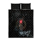 Egypt Djed Quilt Bed Set Glow Smoky Dark Style