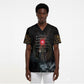Egypt Djed Scrub Top Glow Smoky Dark Style
