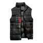Egypt Djed Sleeveless Puffer Jacket Glow Smoky Dark Style