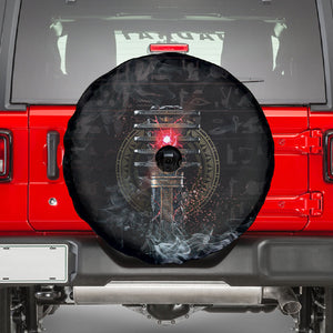 Egypt Djed Spare Tire Cover Glow Smoky Dark Style