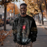 Egypt Djed Sweatshirt Glow Smoky Dark Style