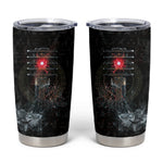 Egypt Djed Tumbler Cup Glow Smoky Dark Style