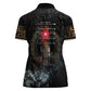 Egypt Djed Women Polo Shirt Glow Smoky Dark Style