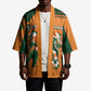 Custom Ivory Coast Football Kimono Elephant Geometric African Art Style