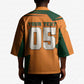 Custom Ivory Coast Football Kimono Elephant Geometric African Art Style
