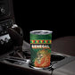 Custom Senegal Football Tumbler Cup Fiery Lion Halftone Mix Gradient Map Style