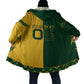 Custom South Africa Football Cloak Diamond Protea Flower Symmetrical Style