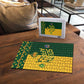 South Africa Football Puzzle Diamond Protea Flower Symmetrical Style